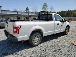2019 Ford F-150 XL with VIN 1FTMF1CB0KKD31820, listed as a Copart auction lot 50991785 with 93,681 mi miles and Salvage Title. Bid and sale history available at carsss.com. Image 3.