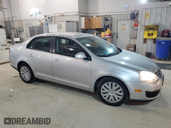 2010 Volkswagen Jetta S with VIN 3VWJX7AJ0AM002486, listed as a Copart auction lot 44624925 with 140,248 mi miles and Salvage title. Bid and sale history available at DreamBid. Image 4.