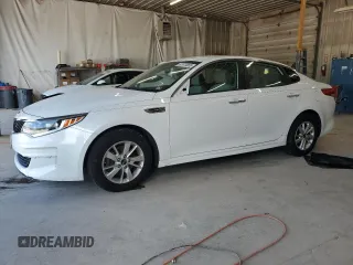 2016 Kia Optima LX with VIN 5XXGT4L37GG080974, listed as a Copart auction lot 62873665 with Not provided miles and Salvage title. Bid and sale history available at DreamBid. Image 1.