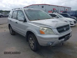 2005 Honda Pilot EX-L with RES with VIN 5FNYF18635B003211, listed as a IAAI auction lot 41959718 with 234,789 mi miles. Bid and sale history available at carsss.com. Image 1.