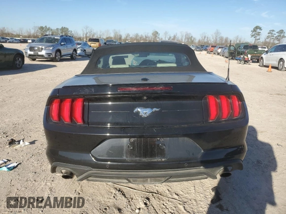 2022 Ford Mustang EcoBoost with VIN 1FATP8UHXN5102073, listed as a Copart auction lot 47872795 with 62,391 mi miles and Salvage title. Bid and sale history available at DreamBid. Image 6.