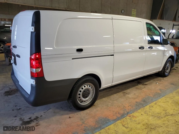 2023 Mercedes-Benz Metris Cargo Van with VIN W1YV0CEY4P4365964, listed as a Copart auction lot 45358325 with 4,525 mi miles and Salvage Title. Bid and sale history available at carsss.com. Image 3.