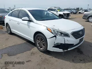 2015 Hyundai Sonata SE with VIN 5NPE24AF8FH119680, listed as a IAAI auction lot 42027807 with 223,193 mi miles and . Bid and sale history available at DreamBid. Image 1.