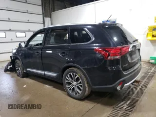 2016 Mitsubishi Outlander GT with VIN JA4JZ4AX7GZ011316, listed as a Copart auction lot 58734695 with 188,955 mi miles and Salvage title. Bid and sale history available at DreamBid. Image 2.