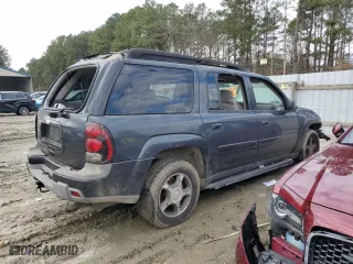 2005 Chevrolet TrailBlazer LS with VIN 1GNES16S656110612, listed as a Copart auction lot 83882094 with 141,465 mi miles and Salvage Title. Bid and sale history available at carsss.com. Image 3.