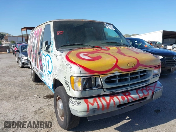 2002 Ford Econoline Cargo with VIN 1FTNE24L42HB67506, listed as a IAAI auction lot 42056517 with 197,394 mi miles and . Bid and sale history available at DreamBid. Image 6.