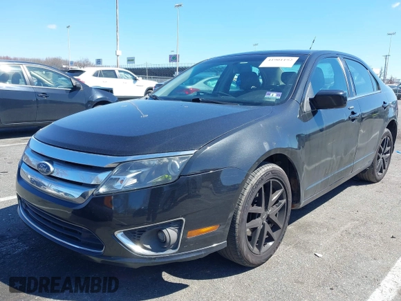 2011 Ford Fusion SEL with VIN 3FAHP0JGXBR125025, listed as a IAAI auction lot 41901192 with 165,822 mi miles. Bid and sale history available at carsss.com. Image 17.