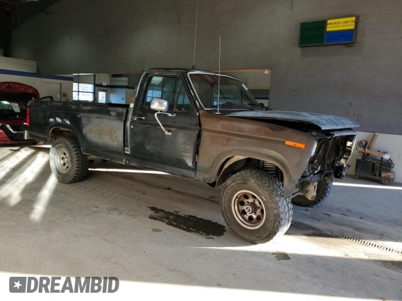 1986 Ford F-150 with VIN 1FTEF14N1GNB28177, listed as a Copart auction lot 86916464 with 53,181 mi miles and Salvage Title. Bid and sale history available at carsss.com. Image 4.
