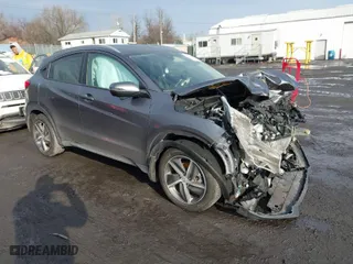 2022 Honda HR-V EX with VIN 3CZRU6H55NM712467, listed as a IAAI auction lot 41453904 with NaN miles. Bid and sale history available at carsss.com. Image 1.