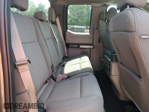 2019 Ford F-150 XL with VIN 1FTEX1CB3KKD95061, listed as a Copart auction lot 58544655 with 54,391 mi miles and Salvage title. Bid and sale history available at DreamBid. Image 10.