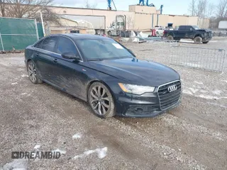 2012 Audi A6 3.0T Prestige with VIN WAUJGAFC9CN172104, listed as a IAAI auction lot 41297554 with 170,940 mi miles. Bid and sale history available at carsss.com. Image 1.