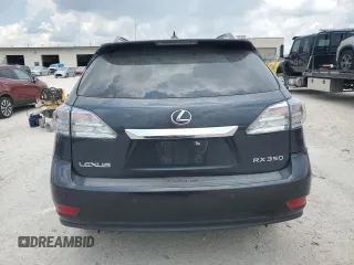 2010 Lexus RX 350 with VIN 2T2BK1BA5AC031181, listed as a Copart auction lot 61986935 with 191,111 mi miles and Clean title. Bid and sale history available at DreamBid. Image 6.