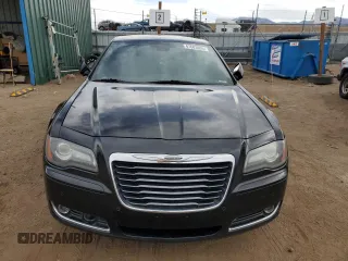 2013 Chrysler 300 with VIN 2C3CCAGG5DH703709, listed as a Copart auction lot 47603655 with 134,636 mi miles and Salvage Title. Bid and sale history available at carsss.com. Image 5.