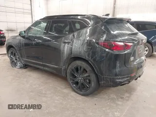 2022 Chevrolet Blazer RS with VIN 3GNKBKRS8NS175932, listed as a IAAI auction lot 42316803 with 46,960 mi miles and . Bid and sale history available at DreamBid. Image 3.