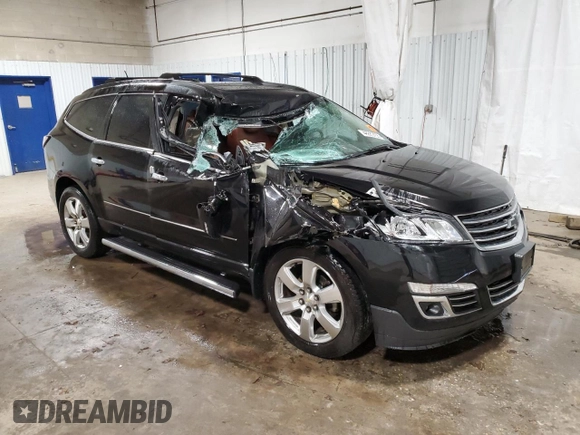2017 Chevrolet Traverse Premier with VIN 1GNKVJKD3HJ313623, listed as a Copart auction lot 48889755 with 152,398 mi miles and Salvage Title. Bid and sale history available at DreamBid. Image 4.
