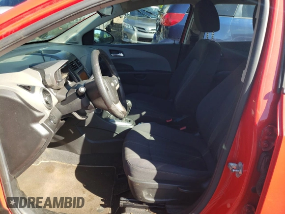 2014 Chevrolet Sonic LT with VIN 1G1JC6SB8E4113247, listed as a Copart auction lot 71684214 with 0 mi miles and Salvage Title. Bid and sale history available at carsss.com. Image 7.