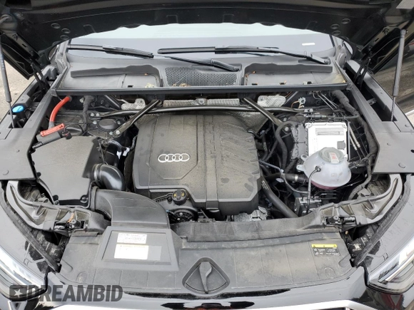 2024 Audi Q5 Premium Plus with VIN WA1BBAFY4R2014436, listed as a Copart auction lot 49390285 with 14,163 mi miles and Salvage title. Bid and sale history available at DreamBid. Image 12.