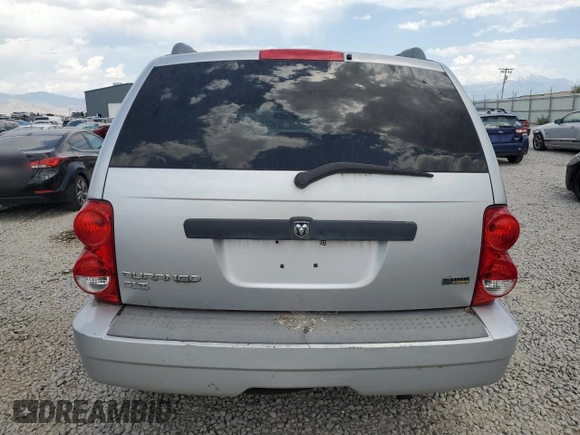 2007 Dodge Durango SLT with VIN 1D8HB48P07F551835, listed as a Copart auction lot 60267495 with Not provided miles and Clean title. Bid and sale history available at DreamBid. Image 6.