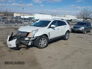 2012 Cadillac SRX Luxury Collection with VIN 3GYFNDE31CS539448, listed as a IAAI auction lot 41675595 with 167,313 mi miles. Bid and sale history available at carsss.com. Image 2.