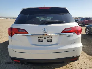 2013 Acura RDX with VIN 5J8TB4H32DL806053, listed as a Copart auction lot 53711145 with 77,496 mi miles and Salvage Title. Bid and sale history available at carsss.com. Image 6.