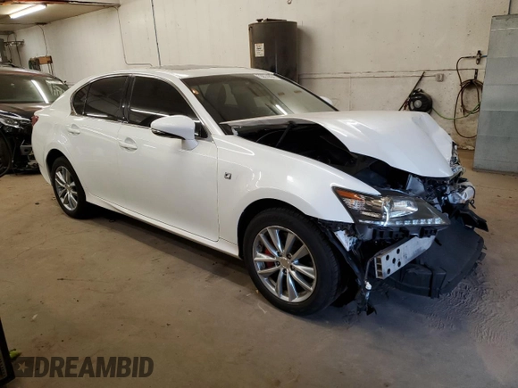 2013 Lexus GS 350 with VIN JTHCE1BL4D5006225, listed as a Copart auction lot 76874804 with 113,491 mi miles and Salvage Title. Bid and sale history available at carsss.com. Image 4.