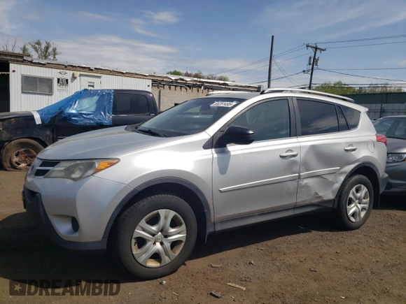 2015 Toyota RAV4 LE with VIN 2T3BFREVXFW351180, listed as a Copart auction lot 55251495 with 109,048 mi miles and Salvage Title. Bid and sale history available at carsss.com. Image 1.