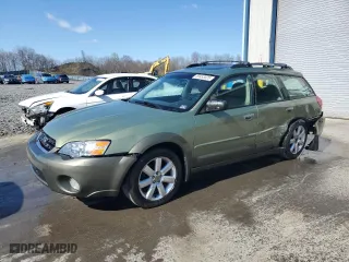 2006 Subaru Legacy Wagon Outback 2.5i Ltd with VIN 4S4BP62C467350130, listed as a Copart auction lot 53453025 with 153,107 mi miles and Salvage Title. Bid and sale history available at carsss.com. Image 1.