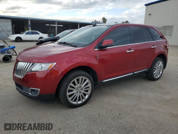 2013 Lincoln MKX with VIN 2LMDJ8JK5DBL49267, listed as a Copart auction lot 46171475 with 86,284 mi miles and Salvage Title. Bid and sale history available at carsss.com. Image 1.