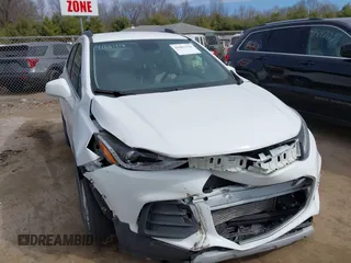 2018 Chevrolet Trax LT with VIN 3GNCJLSB6JL276835, listed as a IAAI auction lot 41882128 with 75,761 mi miles and . Bid and sale history available at carsss.com. Image 1.