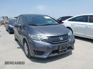 2015 Honda Fit LX with VIN 3HGGK5H55FM724750, listed as a IAAI auction lot 42282137 with 32,696 mi miles and . Bid and sale history available at DreamBid. Image 1.