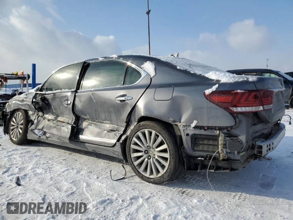 2014 Lexus LS 460 L с VIN JTHDL5EF5E5006596, выставлен на аукционе Copart как лот 88340955 с пробегом Не указан миль и Чистый • Clean title. История ставок и продаж доступна на DreamBid. Изображение 2.