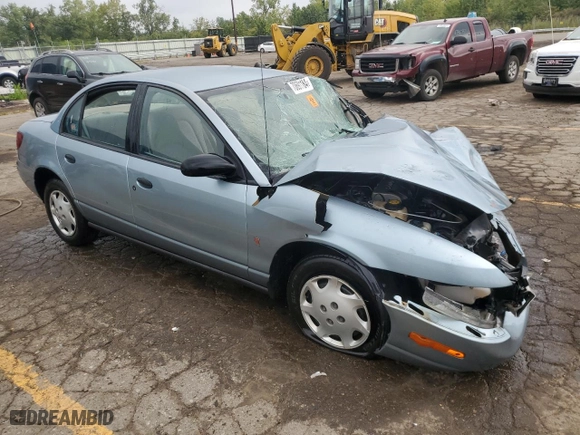 2002 Saturn SL with VIN 1G8ZH52832Z195679, listed as a Copart auction lot 70691184 with 63,707 mi miles and Clean Title. Bid and sale history available at carsss.com. Image 4.