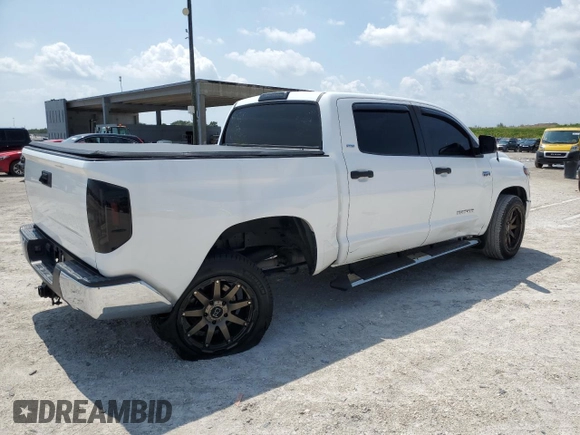 2019 Toyota Tundra 2WD SR5 with VIN 5TFEY5F17KX252608, listed as a Copart auction lot 55687994 with 125,457 mi miles and Salvage Title. Bid and sale history available at carsss.com. Image 3.
