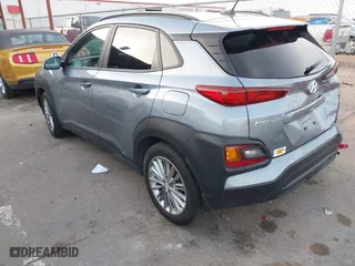 2021 Hyundai Kona SEL with VIN KM8K22AA4MU616767, listed as a IAAI auction lot 40977916 with 83,652 mi miles. Bid and sale history available at carsss.com. Image 3.