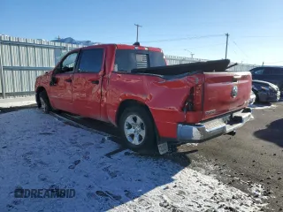 2024 Ram 1500 Big Horn with VIN 1C6RRFFG6RN131025, listed as a Copart auction lot 41797095 with 4,244 mi miles and Clean title. Bid and sale history available at DreamBid. Image 2.