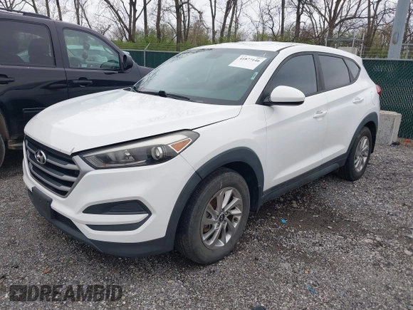 2018 Hyundai Tucson SE with VIN KM8J23A46JU625168, listed as a IAAI auction lot 41877146 with 152,572 mi miles. Bid and sale history available at carsss.com. Image 17.