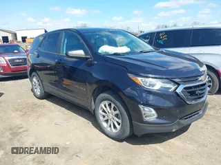 2020 Chevrolet Equinox LS z VIN 2GNAXSEV5L6251387, wystawiony jako IAAI lot #41983849 z przebiegiem 120 745 mil mil oraz . Historia ofert i sprzedaży dostępna na DreamBid. Obrazek 1.