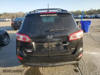 2012 Hyundai Santa Fe Limited with VIN 5XYZK4AG6CG140038, listed as a Copart auction lot 48536185 with 177,077 mi miles and Salvage Title. Bid and sale history available at carsss.com. Image 6.