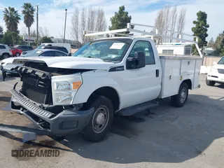 2016 Ford Super Duty F-250 SRW XL with VIN 1FDBF2A66GEC26011, listed as a IAAI auction lot 41383279 with 81,996 mi miles. Bid and sale history available at carsss.com. Image 17.