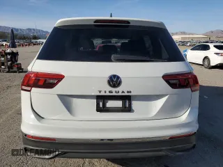 2022 Volkswagen Tiguan S with VIN 3VV1B7AX7NM029309, listed as a Copart auction lot 50375055 with 50,427 mi miles and Salvage title. Bid and sale history available at DreamBid. Image 6.
