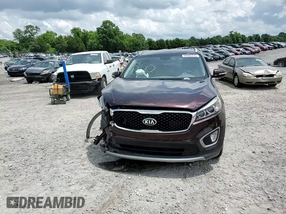 2016 Kia Sorento EX with VIN 5XYPH4A18GG046752, listed as a Copart auction lot 60882315 with 77,226 mi miles and Salvage title. Bid and sale history available at DreamBid. Image 14.