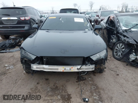 2016 Audi A7 3.0 Premium Plus with VIN WAUWGAFC0GN006470, listed as a IAAI auction lot 41638615 with 104,040 mi miles. Bid and sale history available at carsss.com. Image 12.