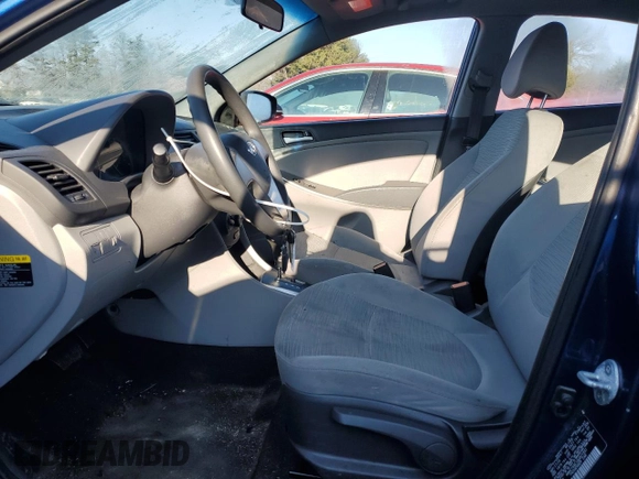 2016 Hyundai Accent SE with VIN KMHCT4AE1GU021931, listed as a Copart auction lot 46681145 with 136,093 mi miles and Salvage Title. Bid and sale history available at DreamBid. Image 7.