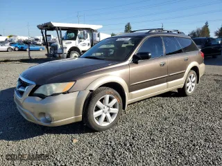 2008 Subaru Outback (Natl) i with VIN 4S4BP61C387300307, listed as a Copart auction lot 74107984 with 130,165 mi miles and Salvage Title. Bid and sale history available at carsss.com. Image 1.