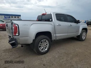 2016 GMC Canyon 4WD SLT with VIN 1GTG6DE35G1208242, listed as a Copart auction lot 63882844 with 58,155 mi miles and Salvage Title. Bid and sale history available at carsss.com. Image 3.