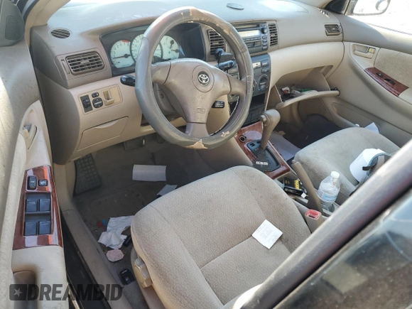 2004 Toyota Corolla CE with VIN 2T1BR32E84C166478, listed as a Copart auction lot 78594854 with 207,229 mi miles and Salvage Title. Bid and sale history available at DreamBid. Image 8.