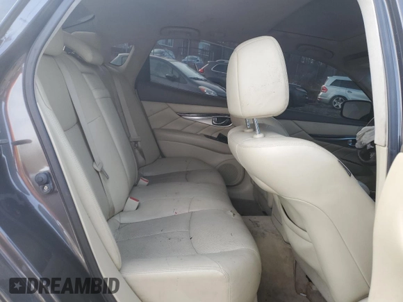 2012 Infiniti M37 with VIN JN1BY1AR7CM390535, listed as a Copart auction lot 84595234 with 0 mi miles and Salvage Title. Bid and sale history available at carsss.com. Image 10.