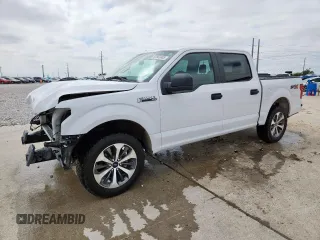 2019 Ford F-150 XL with VIN 1FTEW1CP6KKD96400, listed as a Copart auction lot 59563885 with 159,625 mi miles and Salvage title. Bid and sale history available at DreamBid. Image 1.