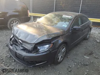 2016 Volkswagen CC Sport with VIN WVWBN7AN1GE519746, listed as a Copart auction lot 77417174 with 95,148 mi miles and Salvage Title. Bid and sale history available at carsss.com. Image 1.