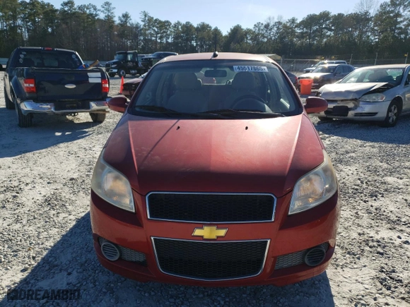2010 Chevrolet Aveo LT w/1LT with VIN KL1TD6DE4AB074917, listed as a Copart auction lot 45517865 with 108,078 mi miles and Clean Title. Bid and sale history available at carsss.com. Image 5.